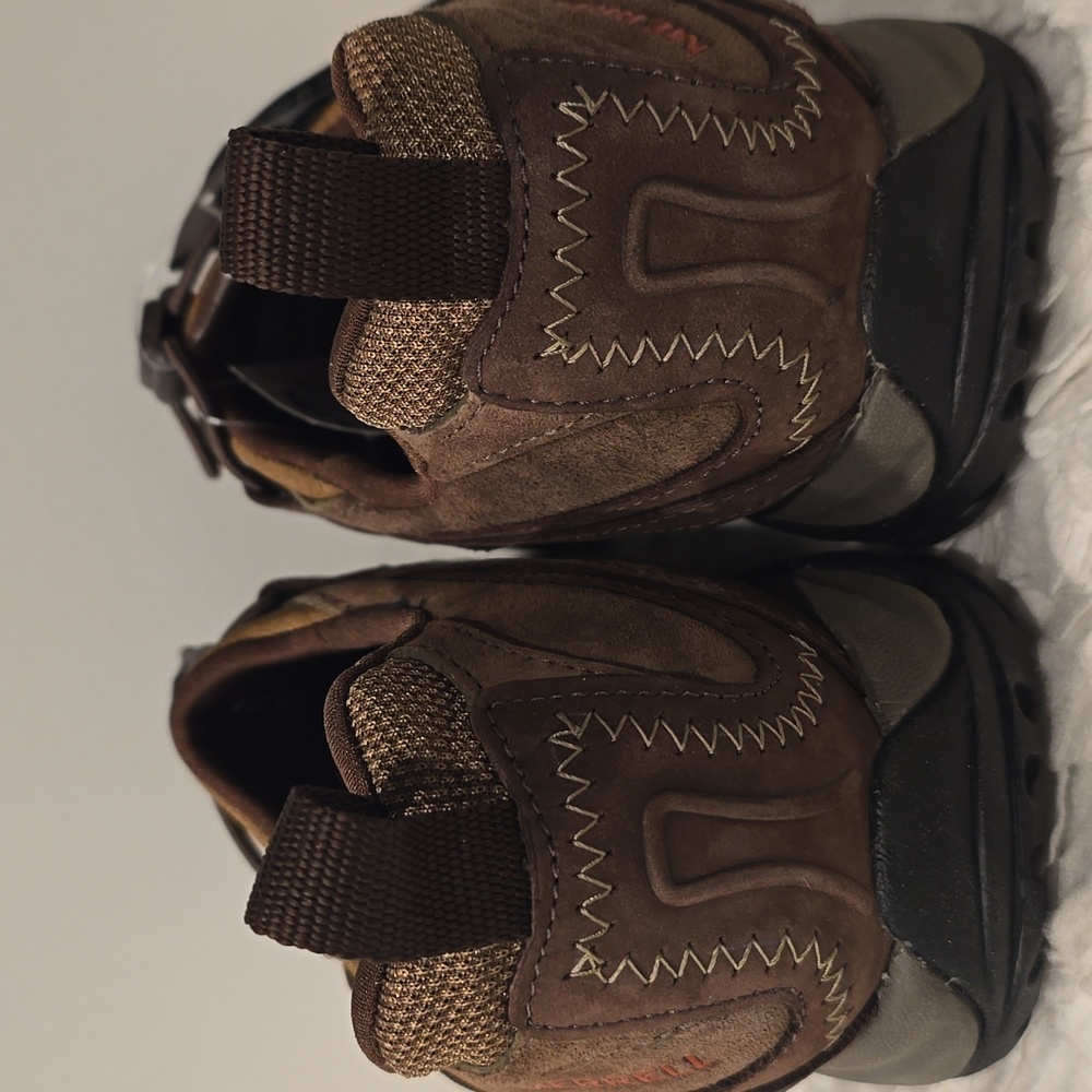 Merrell Siren Stretch Women's Brown And Orange Size 7 Hiking Shoes - Picture 4 of 11